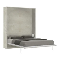 Letto Matrimoniale a Scomparsa Verticale in Diverse Finiture - Magicompare