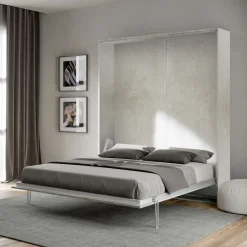 Letto Matrimoniale a Scomparsa Verticale in Diverse Finiture - Magicompare
