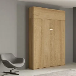 Letto Matrimoniale a Scomparsa Verticale con Pensile - Magicompare