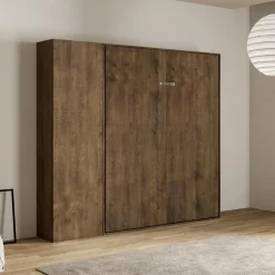 Letto Matrimoniale a Scomparsa Verticale con Colonna - Magicompare
