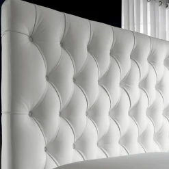 Letto Matrimoniale Capitonné con Contenitore Opzionale Made in Italy - Sciocco