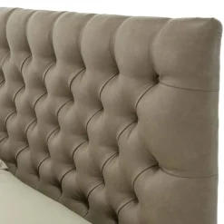 Letto Matrimoniale Classico con Box in Tessuto o Ecopelle Made in Italy – Libano
