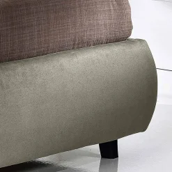 Letto matrimoniale con box contenitore alzante 160x190/200 cm Nina