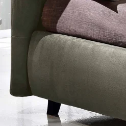 Letto matrimoniale con box contenitore alzante 160x190/200 cm Nina
