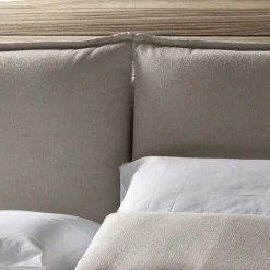 Letto Matrimoniale con Box Contenitore Realizzato in Italia - Ernesta