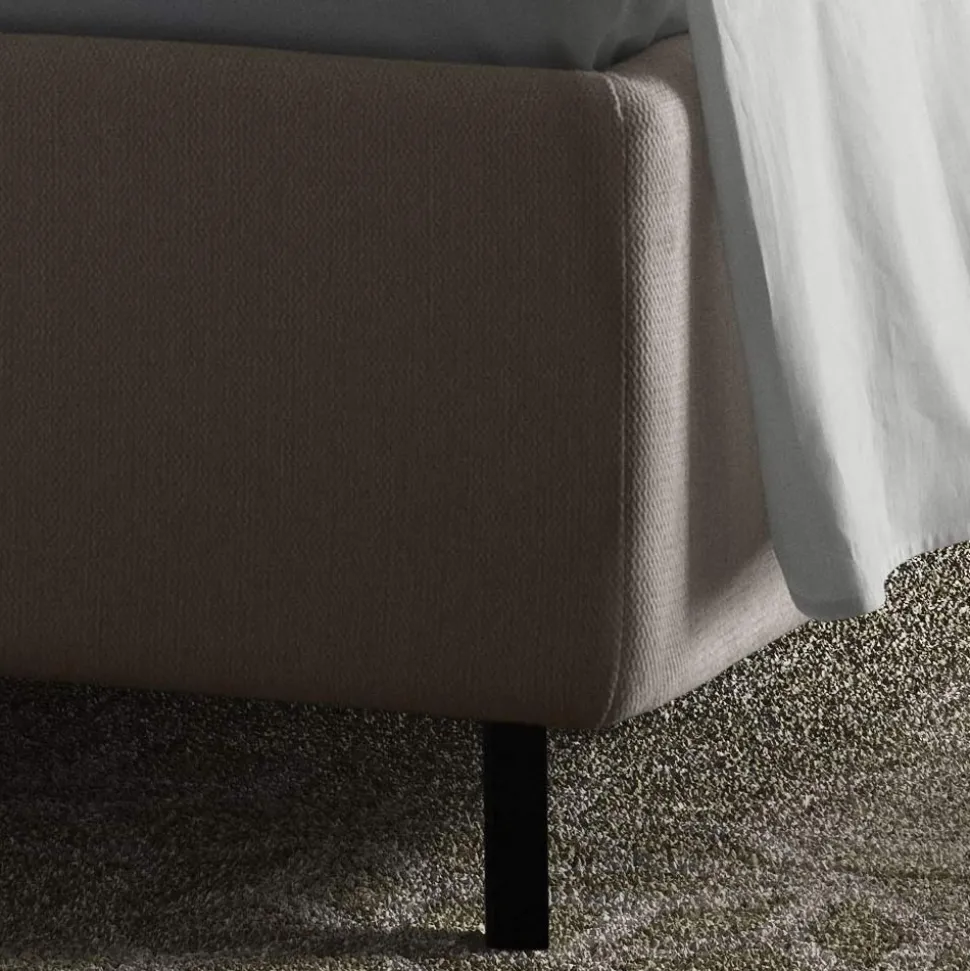 Letto Matrimoniale con Box Contenitore Realizzato in Italia - Ernesta