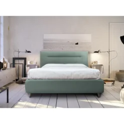 Letto Matrimoniale con Contenitore Opzionale Realizzato in Italia - Ciccio