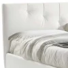 Letto Matrimoniale con Contenitore Imbottito Ecopelle Made in Italy – Maschera