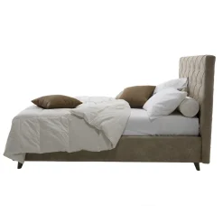 Letto Matrimoniale di Lusso Imbottito con Box Contenitore Made in Italy – Torn