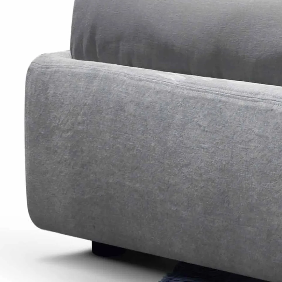 Letto matrimoniale imbottito di design Sleepway made in Italy
