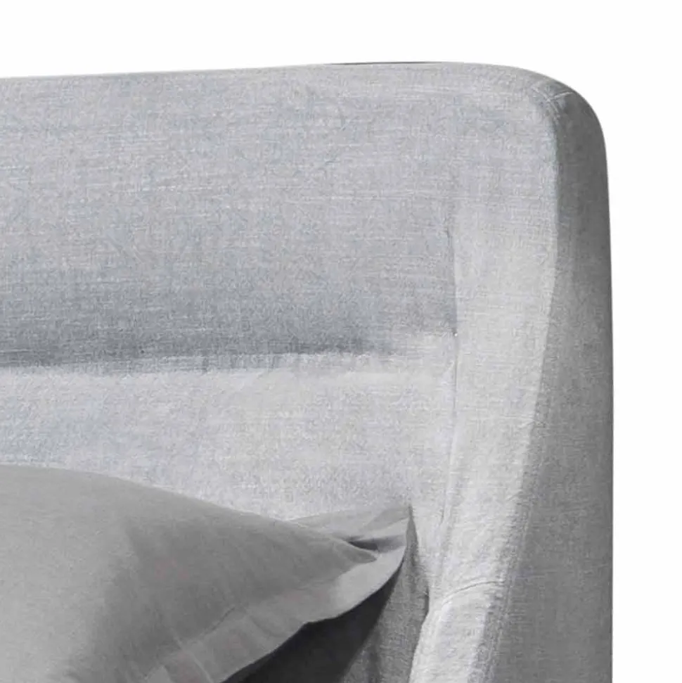 Letto matrimoniale imbottito di design Sleepway made in Italy