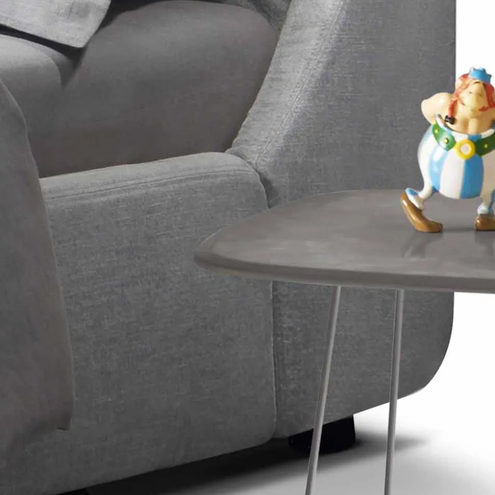 Letto matrimoniale imbottito di design Sleepway made in Italy