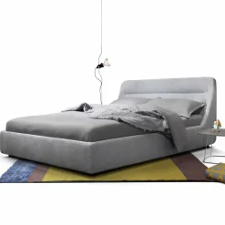 Letto matrimoniale imbottito di design Sleepway made in Italy