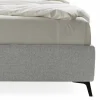Letto Matrimoniale Imbottito con Contenitore Tessuto Made in Italy – Ciottolino