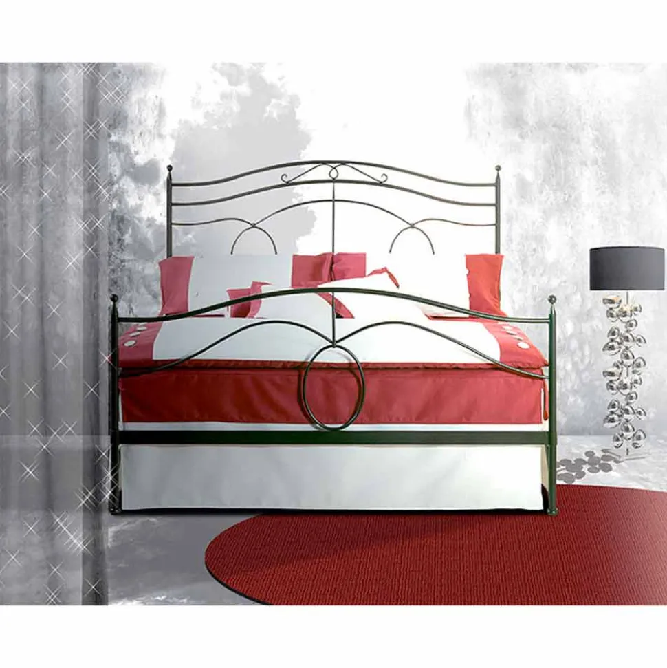 Letto Matrimoniale in Ferro Battuto Cassiopea