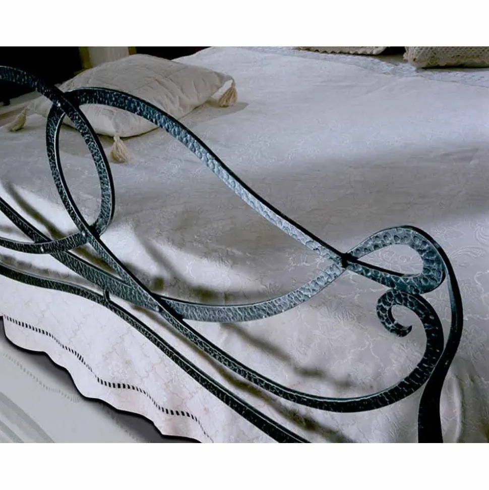 Letto Matrimoniale in Ferro Battuto Orchidea