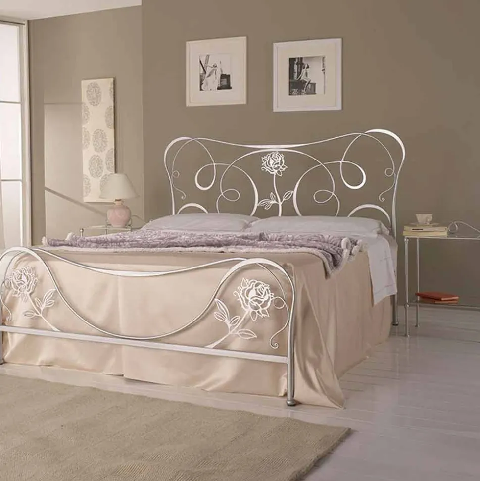 Letto Matrimoniale in Ferro Battuto Nefertiti