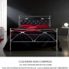 Letto Matrimoniale in Ferro Battuto Persefone