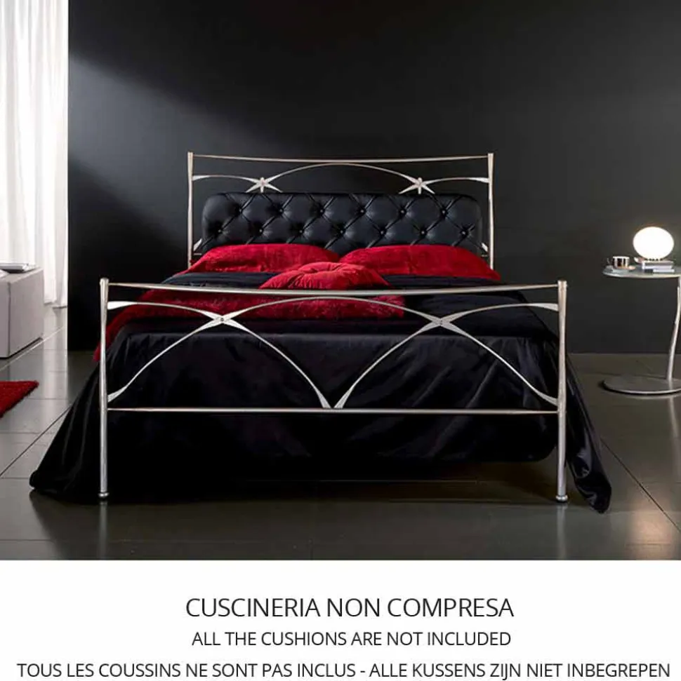 Letto Matrimoniale in Ferro Battuto Persefone