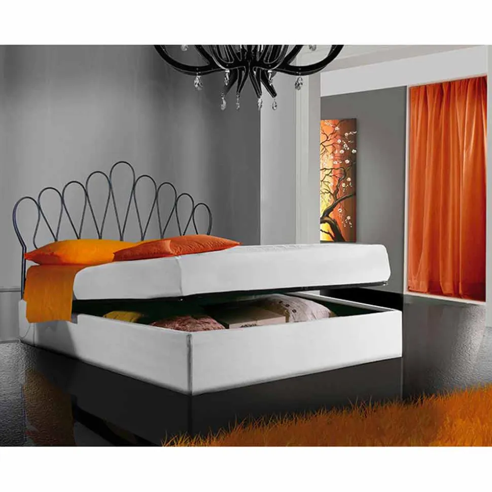 Letto Matrimoniale in Ferro Battuto Sestante