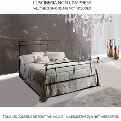 Letto Matrimoniale in Ferro Battuto Perseo