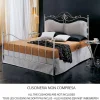 Letto Matrimoniale in Ferro Battuto Lira