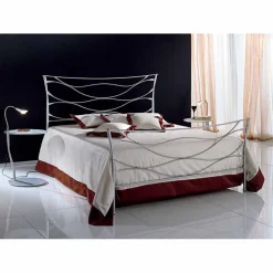 Letto Matrimoniale in Ferro Battuto Idra