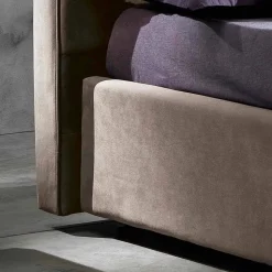 Letto matrimoniale moderno con box contenitore 160x190/200 cm Gin