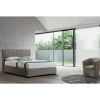 Letto Matrimoniale Moderno con Box in Pelle Ignifuga - Ania