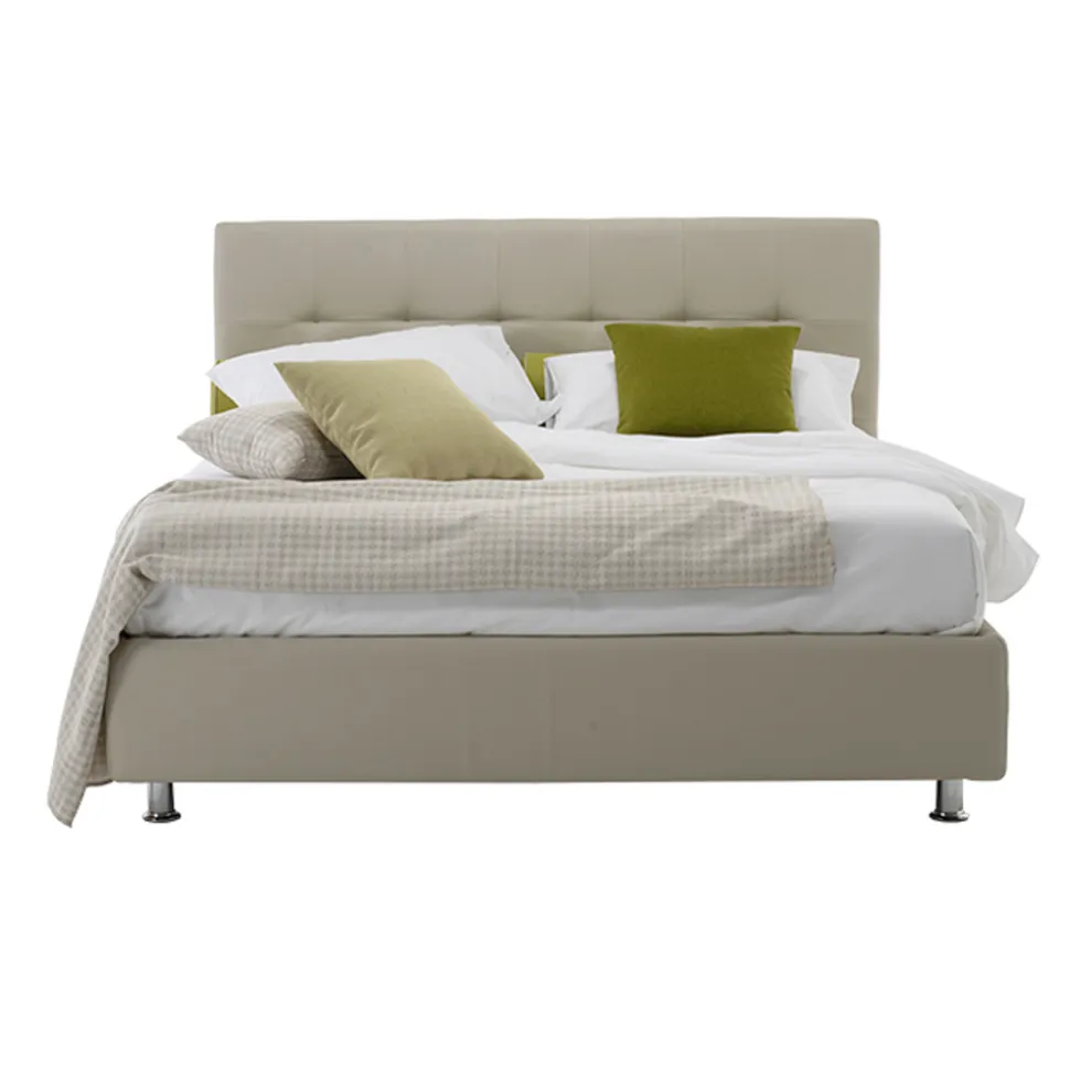 Letto Matrimoniale Moderno di Lusso con Box Contenitore Made in Italy – Orfei