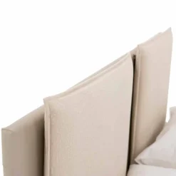 Letto Matrimoniale Moderno in Similpelle e Tessuto Made in Italy - Zeldo