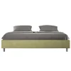 Letto Matrimoniale 180x200 cm e Rivestito in Microfibra Made in Italy - Atleta