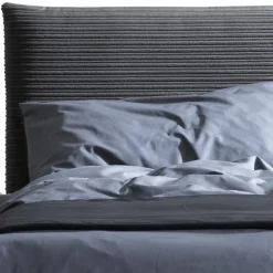 Letto Matrimoniale 160x190 con Imbottitura con Sagomatura a Cuscinone - Brezze