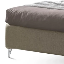 Letto Matrimoniale 160x190 con Testata a Linee Ricurve Made in Italy - Oriente
