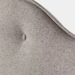 Letto Matrimoniale 160x190 con Testata a Balza Perimetrale e Bottoni - Riposo