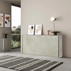 Letto Singolo a Scomparsa Orizzontale Made in Italy - Collaborativo