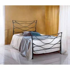 Letto Singolo in Ferro Battuto Idra