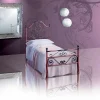 Letto Singolo in Ferro Battuto Zircone
