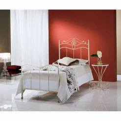 Letto Singolo in Ferro Battuto Lira