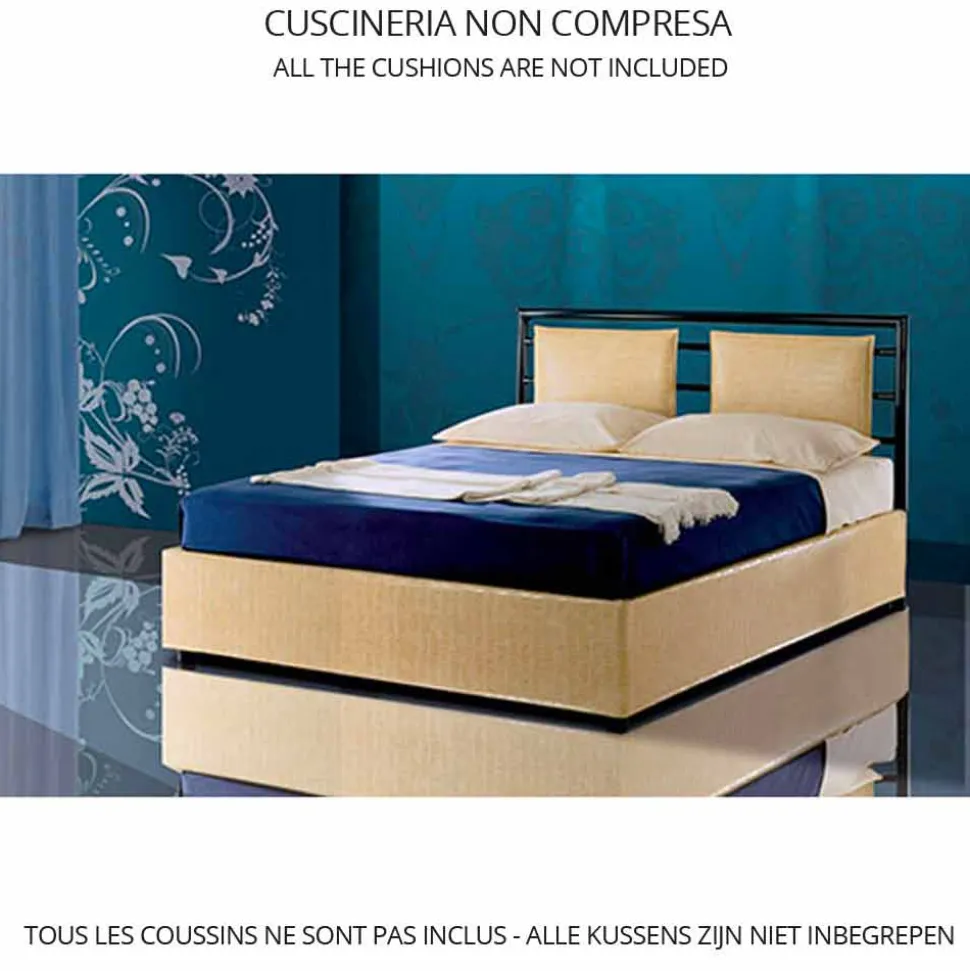 Letto Una Piazza e Mezzo in Ferro Battuto Dioniso