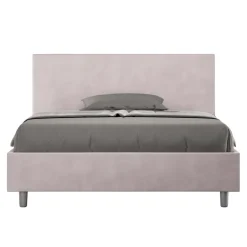 Letto Una Piazza e Mezzo 140x200 cm con Testata in Microfibra Made in Italy - Pallone