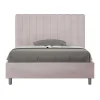 Letto 140x200 cm Microfibra con Linee Verticali Simmetriche Made in Italy - Guanto