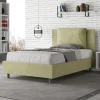 Letto 120x200 cm Testata con Cuscinatura in Microfibra Made in Italy - Olimpiadi