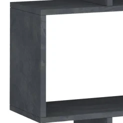 Libreria a Parete Design Verticale Salotto in Legno 3 Finiture - Minetta