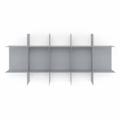 Libreria Componibile a Parete Design Modulare in Metallo di Alta Qualità - Roger