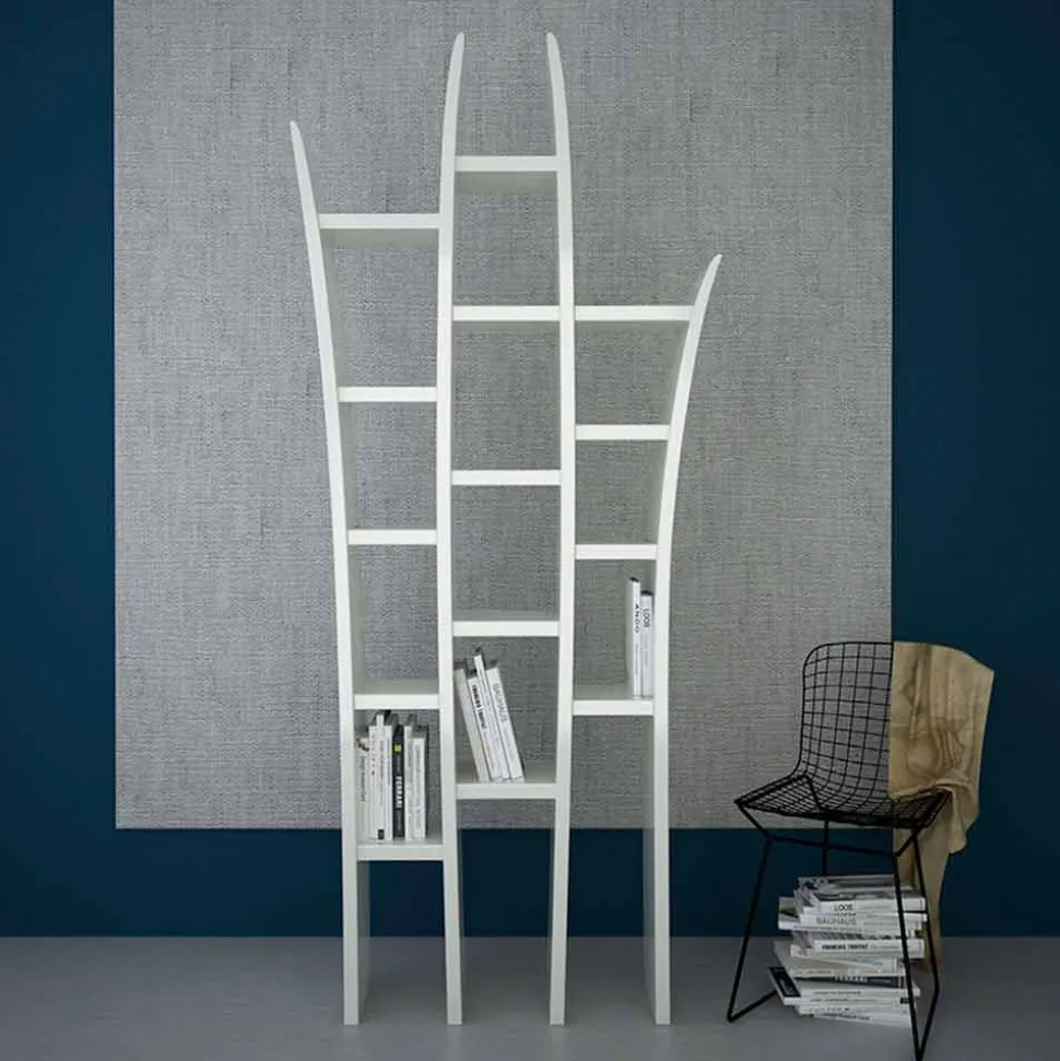 Libreria da terra design moderno Herba made in Italy