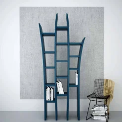 Libreria da terra design moderno Herba made in Italy