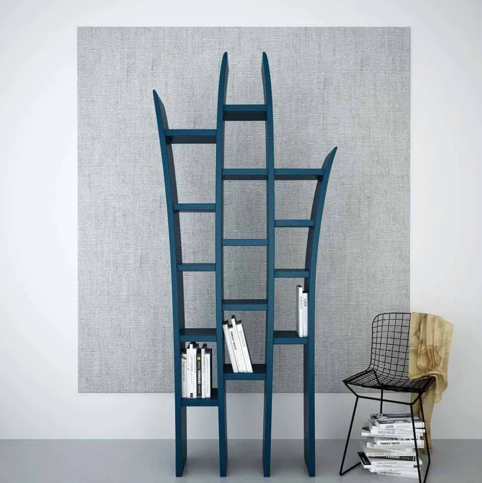 Libreria da terra design moderno Herba made in Italy