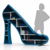 Libreria design moderno in Solid Surface Lady fatta in Italia
