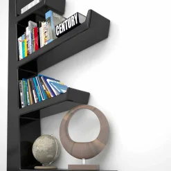 Libreria design moderno in Solid Surface Austen, made in Italy